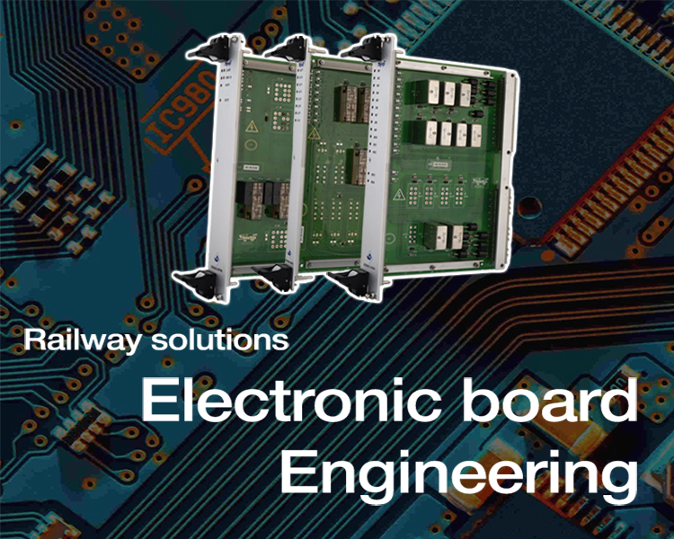 Railway electronic boards